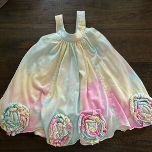 SOLD: Gorgeous tie dye toddler dress 2T